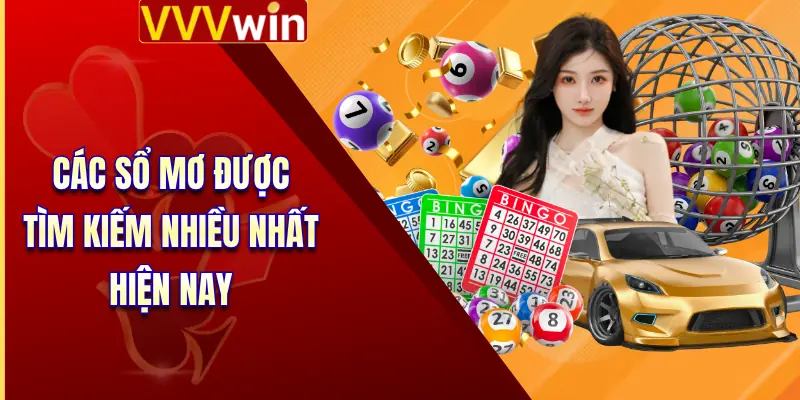 Các sổ mơ được tìm kiếm nhiều nhất hiện nay
