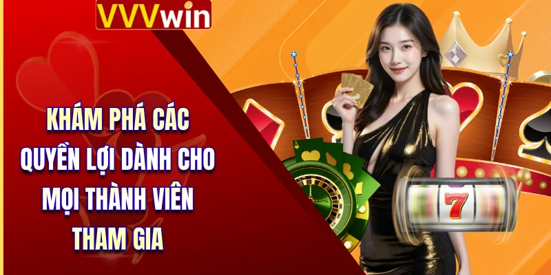 Giới Thiệu VVVWin 4 Khám phá các quyền lợi dành cho mọi thành viên tham gia