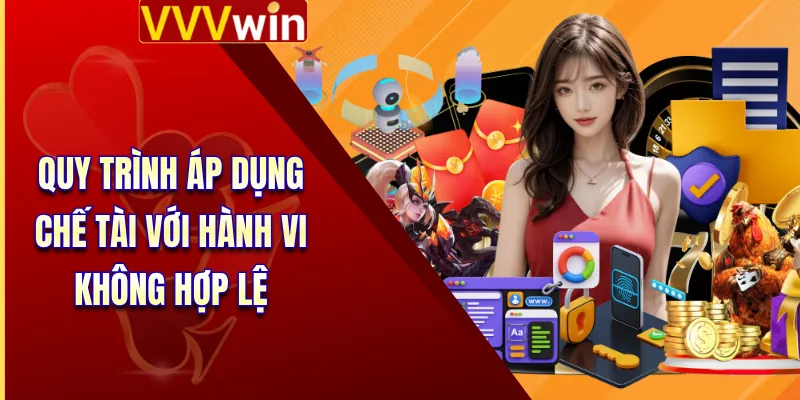 Quy trình áp dụng chế tài với hành vi không hợp lệ 